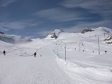 Summer ski at Plateau Rosà